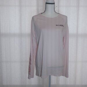 Under Armour Long Sleeve Pink Jersey XL
